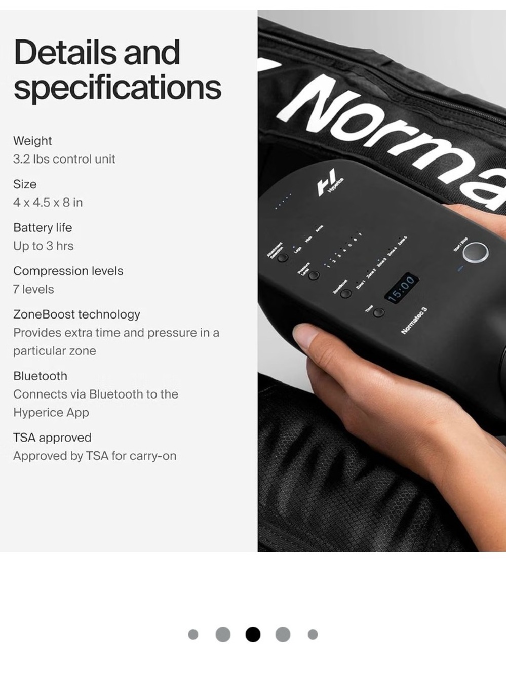 Leg compression machine - Picture 6 of 8